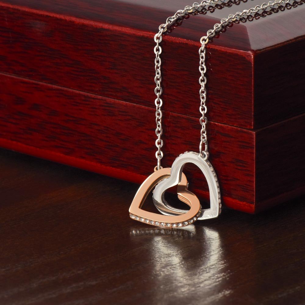 Interlocking Hearts Necklace | Luxury Gift for Her - BH Comfy Cozy