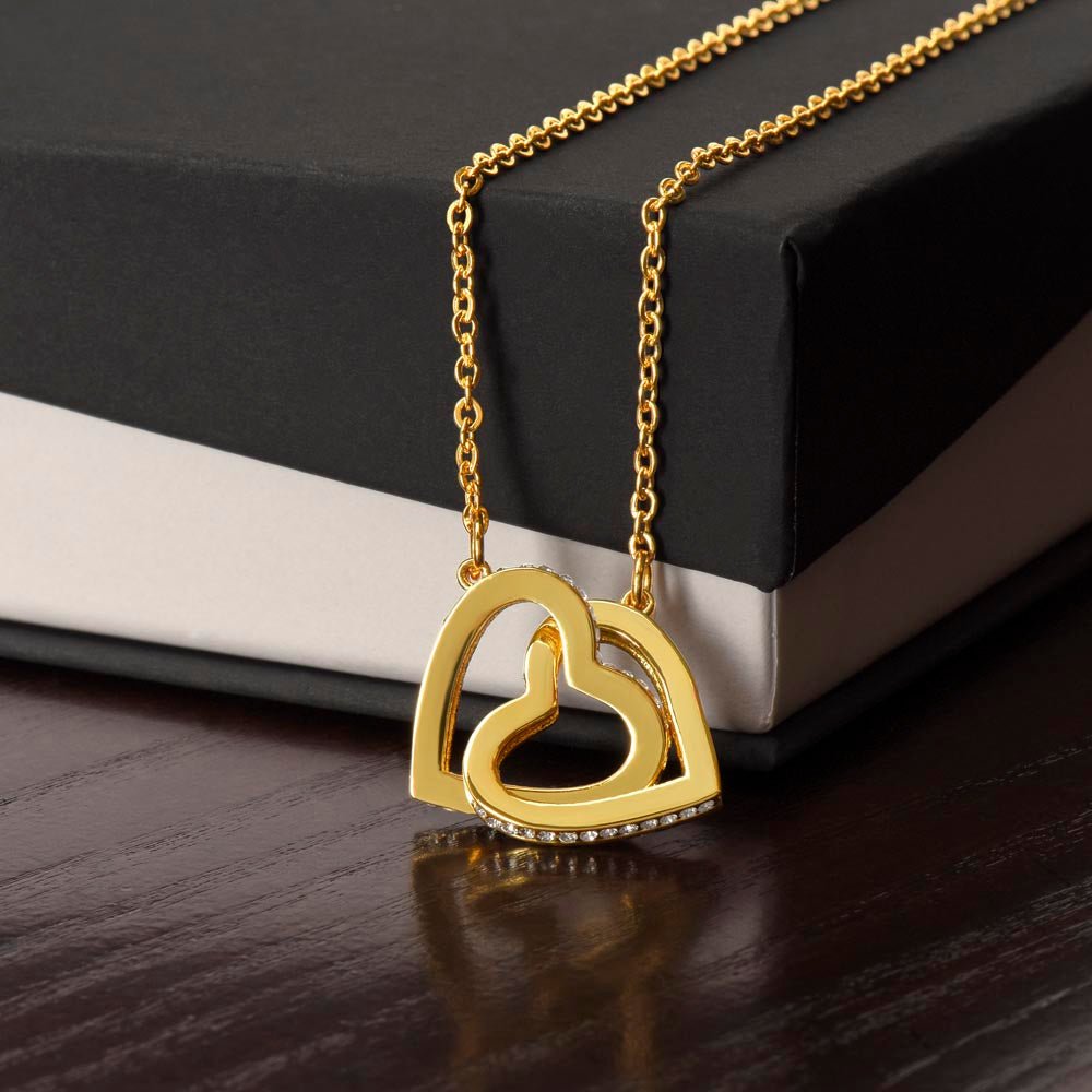Interlocking Hearts Necklace | Luxury Gift for Her - BH Comfy Cozy