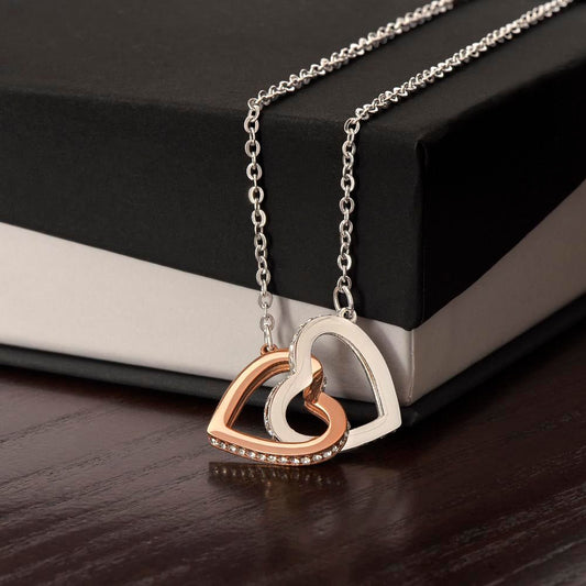 Interlocking Hearts Necklace | Luxury Gift for Her - BH Comfy Cozy