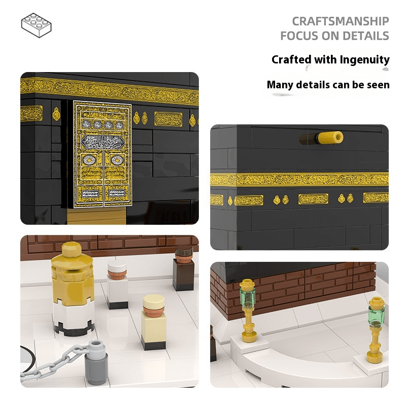 Kaaba Building Blocks Educational Toy - BH Comfy Cozy