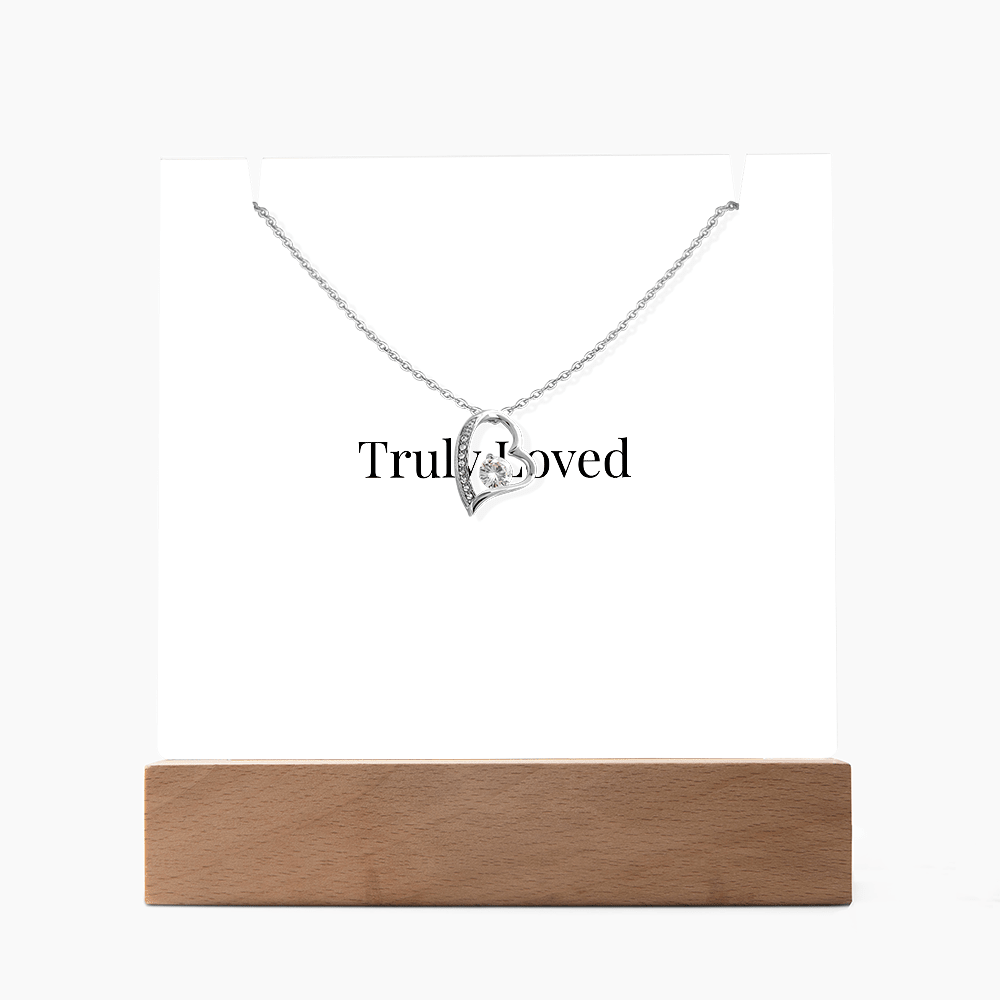 Keepsake Acrylic & Forever Love Necklace | Luxury Gift for Her - BH Comfy Cozy