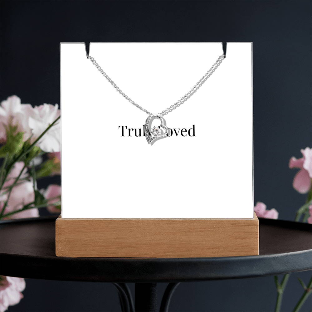 Keepsake Acrylic & Forever Love Necklace | Luxury Gift for Her - BH Comfy Cozy