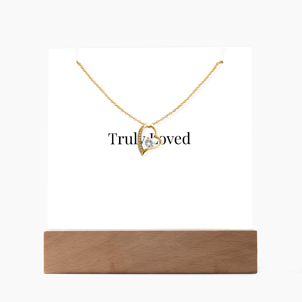 Keepsake Acrylic & Forever Love Necklace | Luxury Gift for Her - BH Comfy Cozy