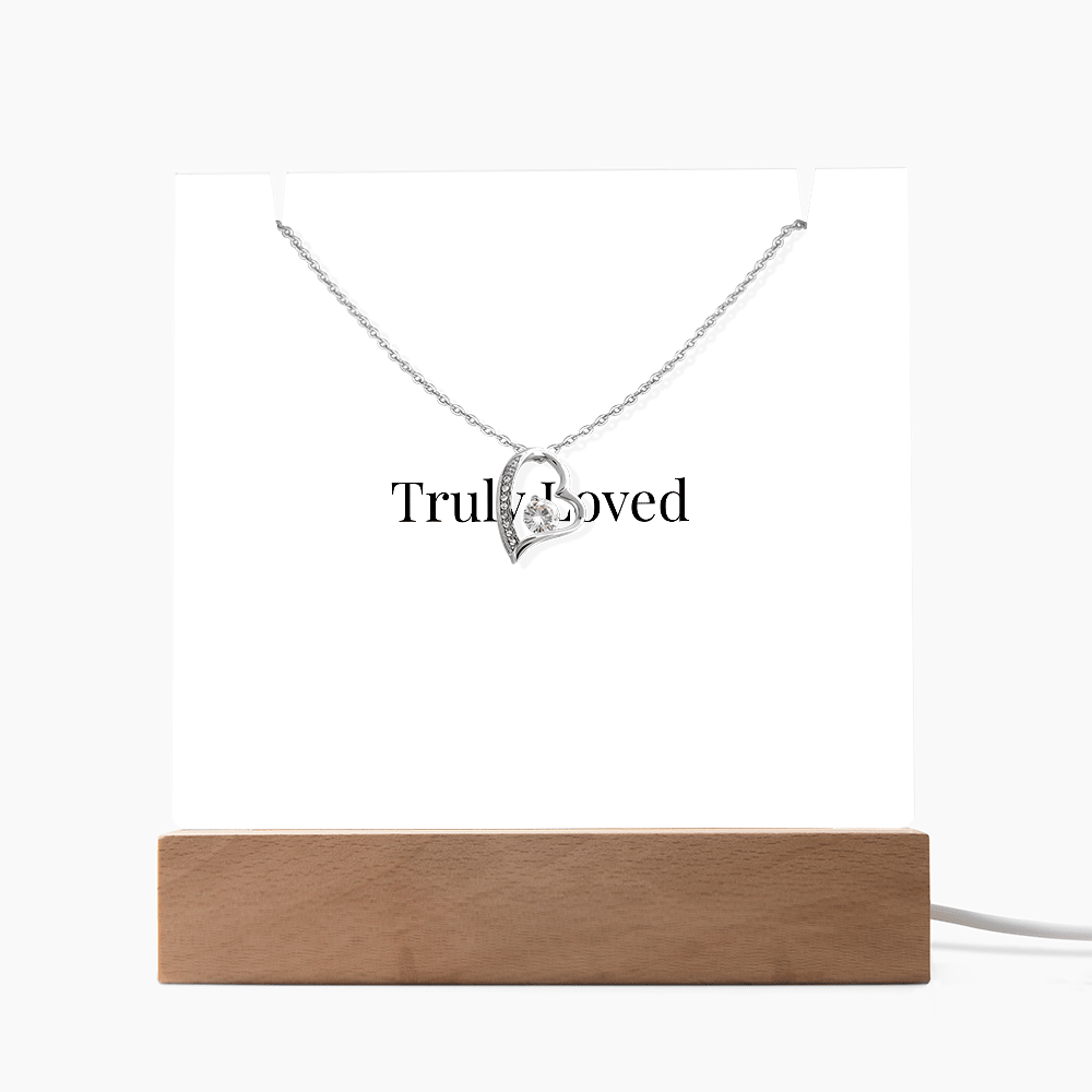Keepsake Acrylic & Forever Love Necklace | Luxury Gift for Her - BH Comfy Cozy