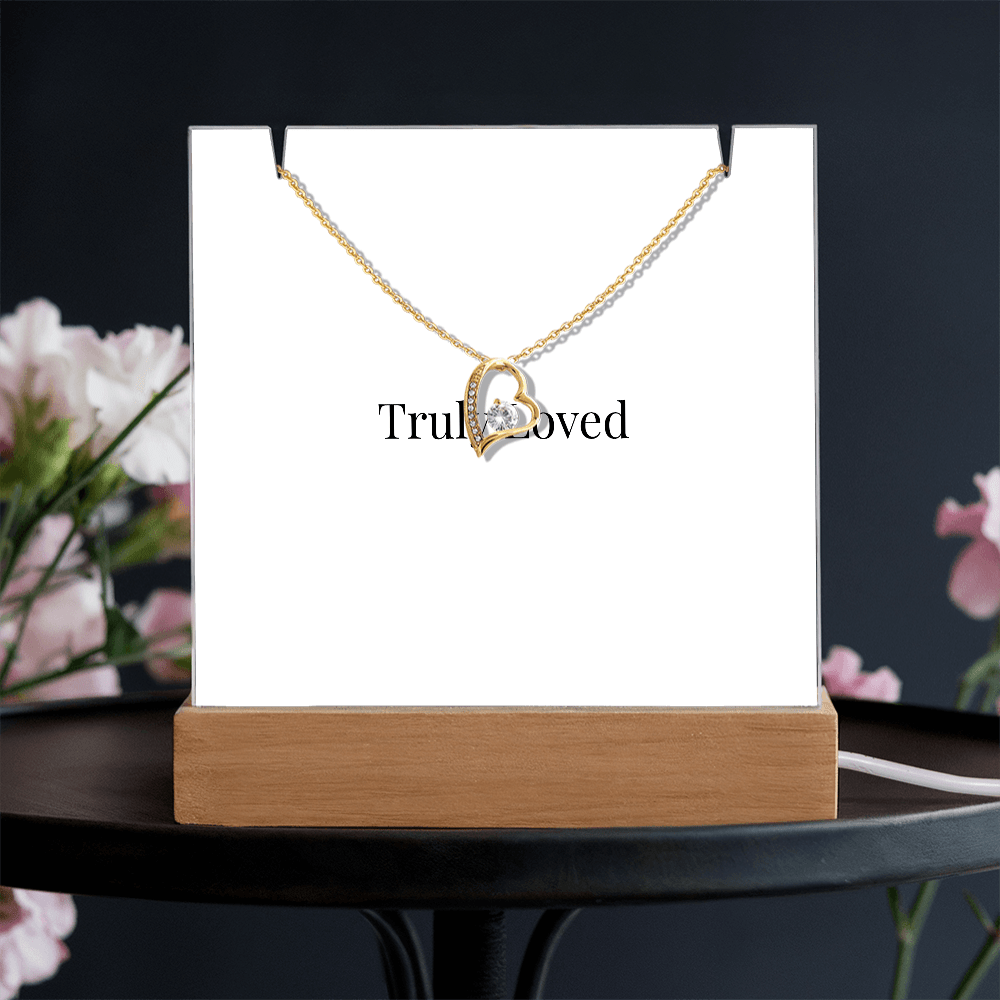 Keepsake Acrylic & Forever Love Necklace | Luxury Gift for Her - BH Comfy Cozy