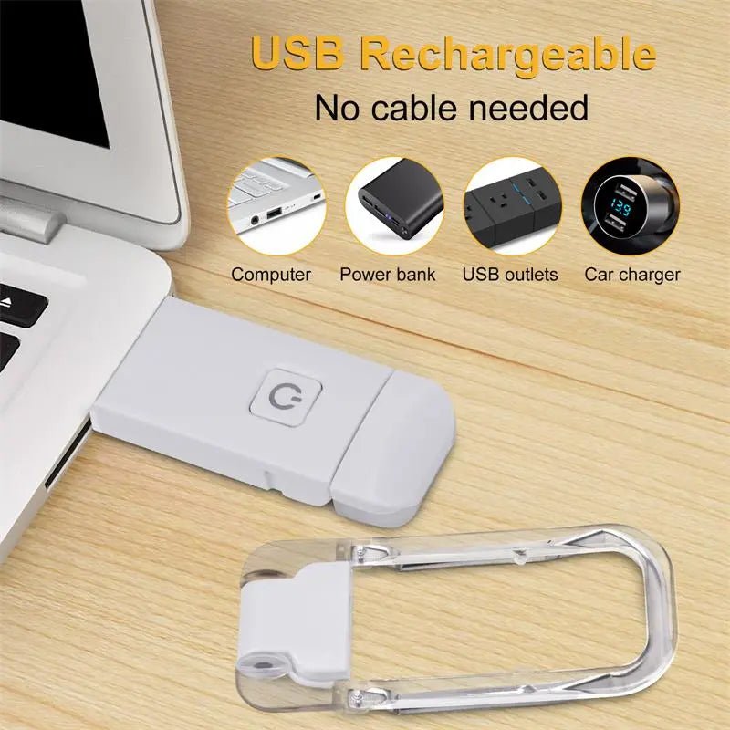 LED USB Rechargeable Book Light Reading Light Eye Protection - BH Comfy Cozy