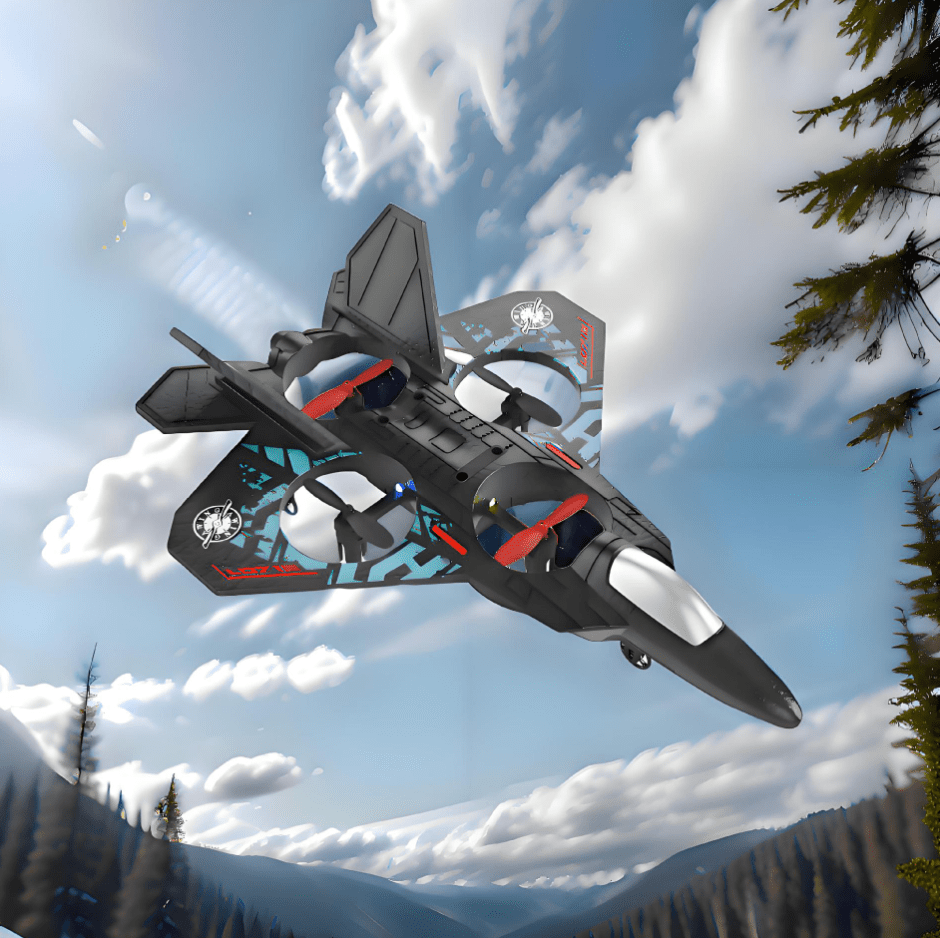 Lightweight Foam RC Fighter Jet for Kids - BH Comfy Cozy