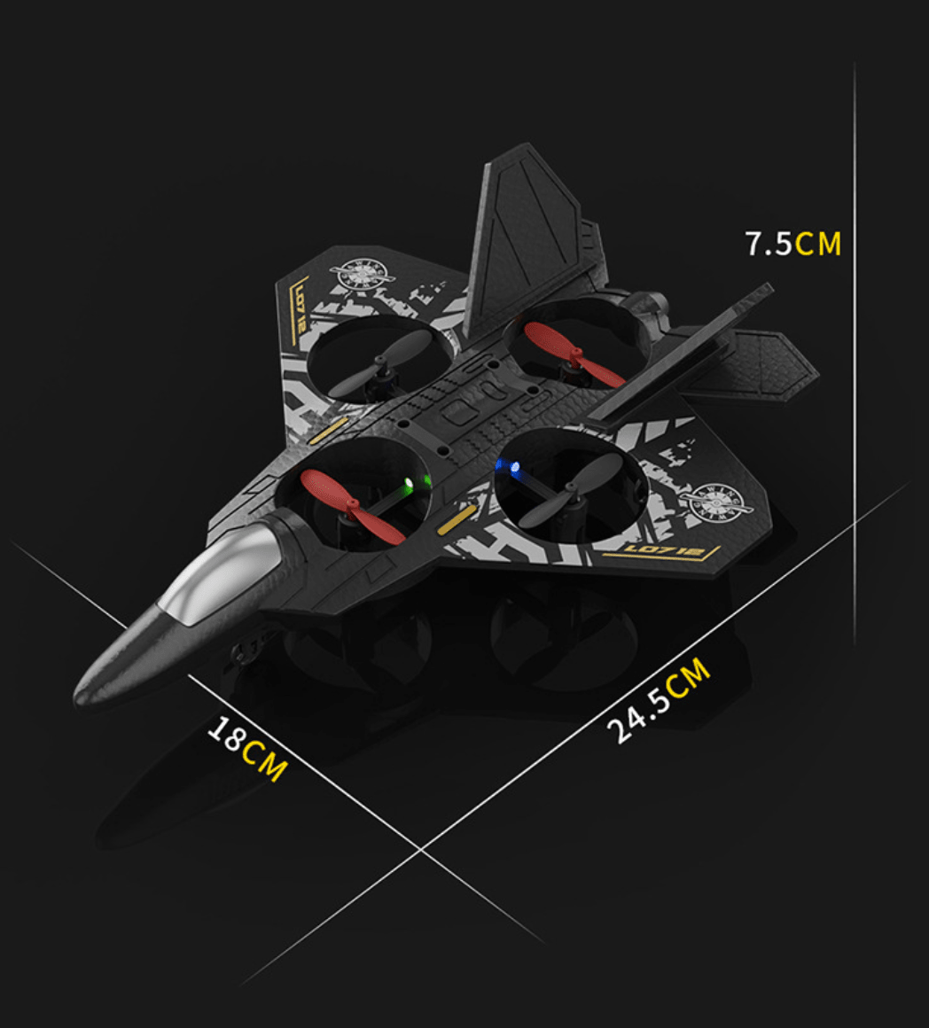 Lightweight Foam RC Fighter Jet for Kids - BH Comfy Cozy
