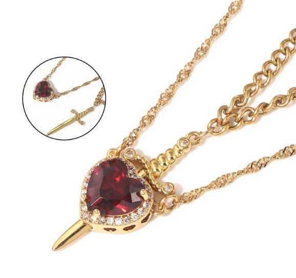 Love Dagger Necklace - BH Comfy Cozy