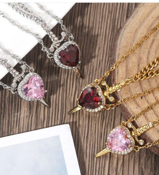 Love Dagger Necklace - BH Comfy Cozy