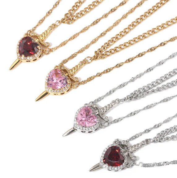 Love Dagger Necklace - BH Comfy Cozy
