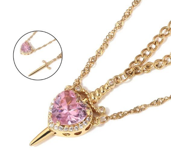 Love Dagger Necklace - BH Comfy Cozy
