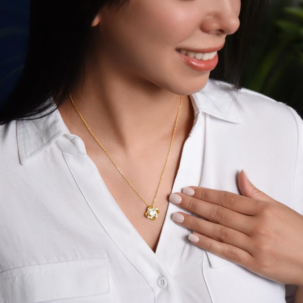 Love Knot Necklace | Luxury Gift for Her - BH Comfy Cozy