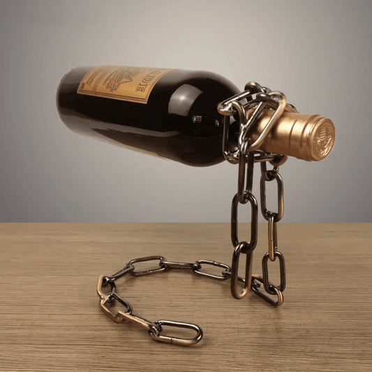 Magic Iron Chain Wine Bottle Holder - BH Comfy Cozy