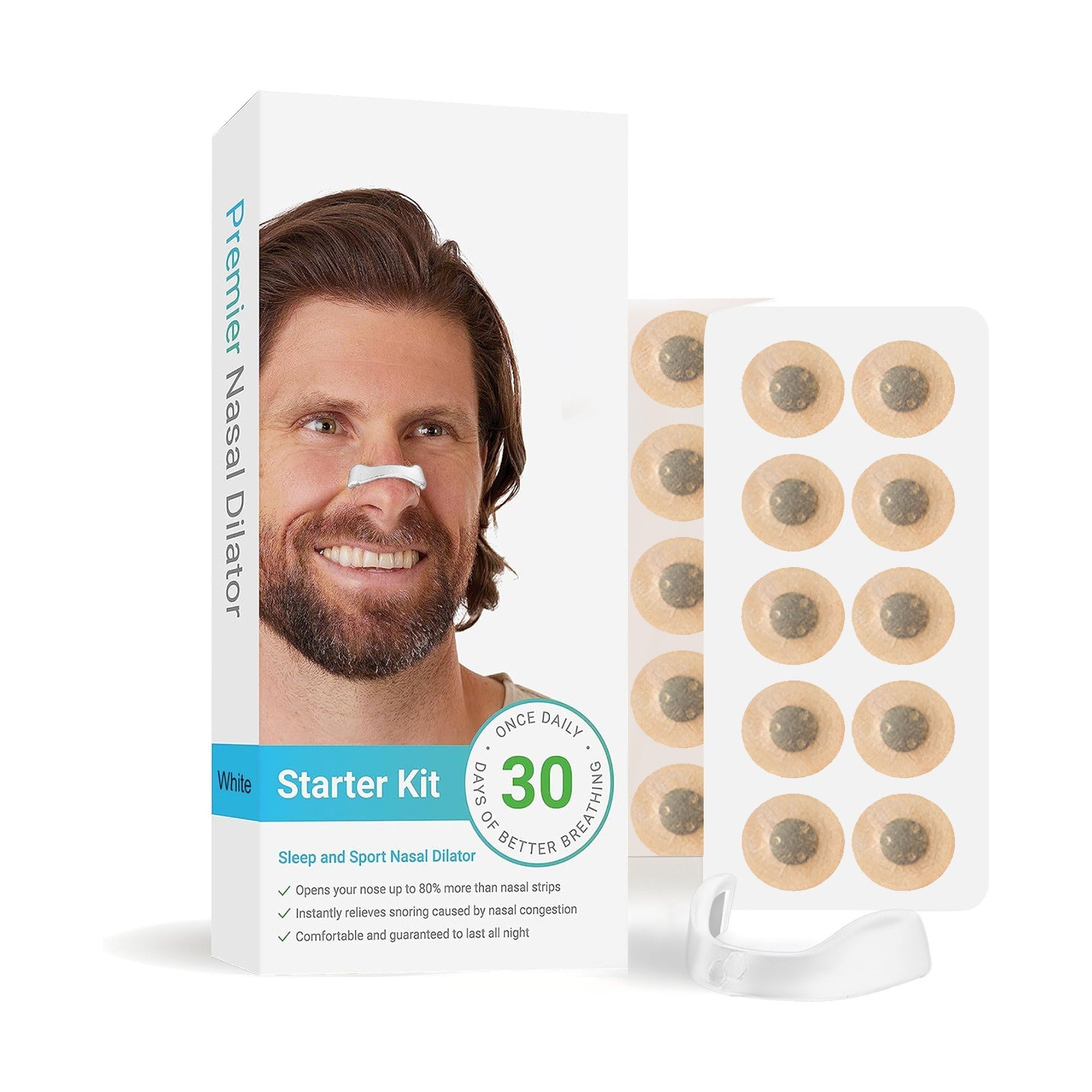 Magnetic Nasal Dilator Strips for Better Sleep - BH Comfy Cozy