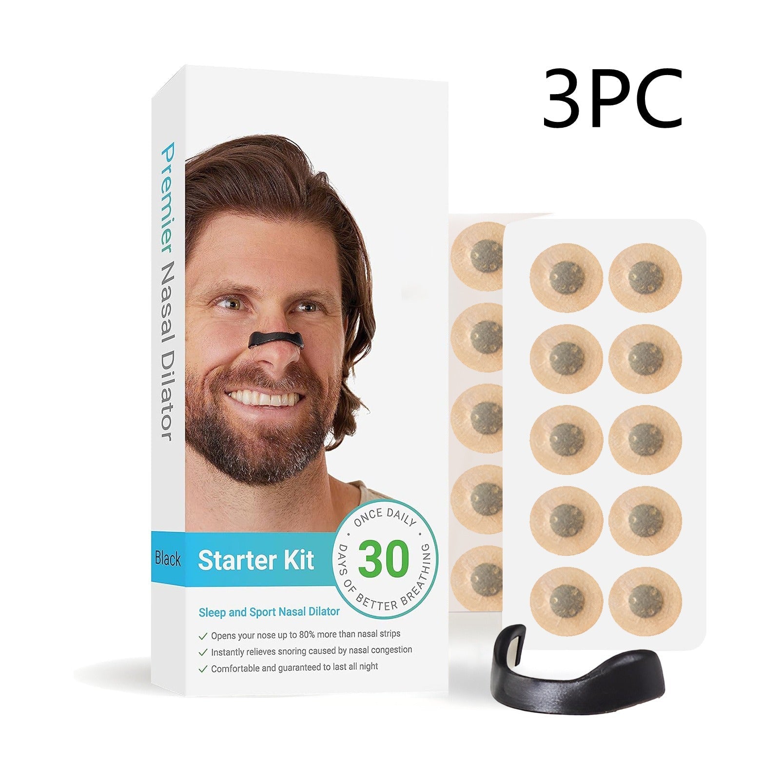 Magnetic Nasal Dilator Strips for Better Sleep - BH Comfy Cozy