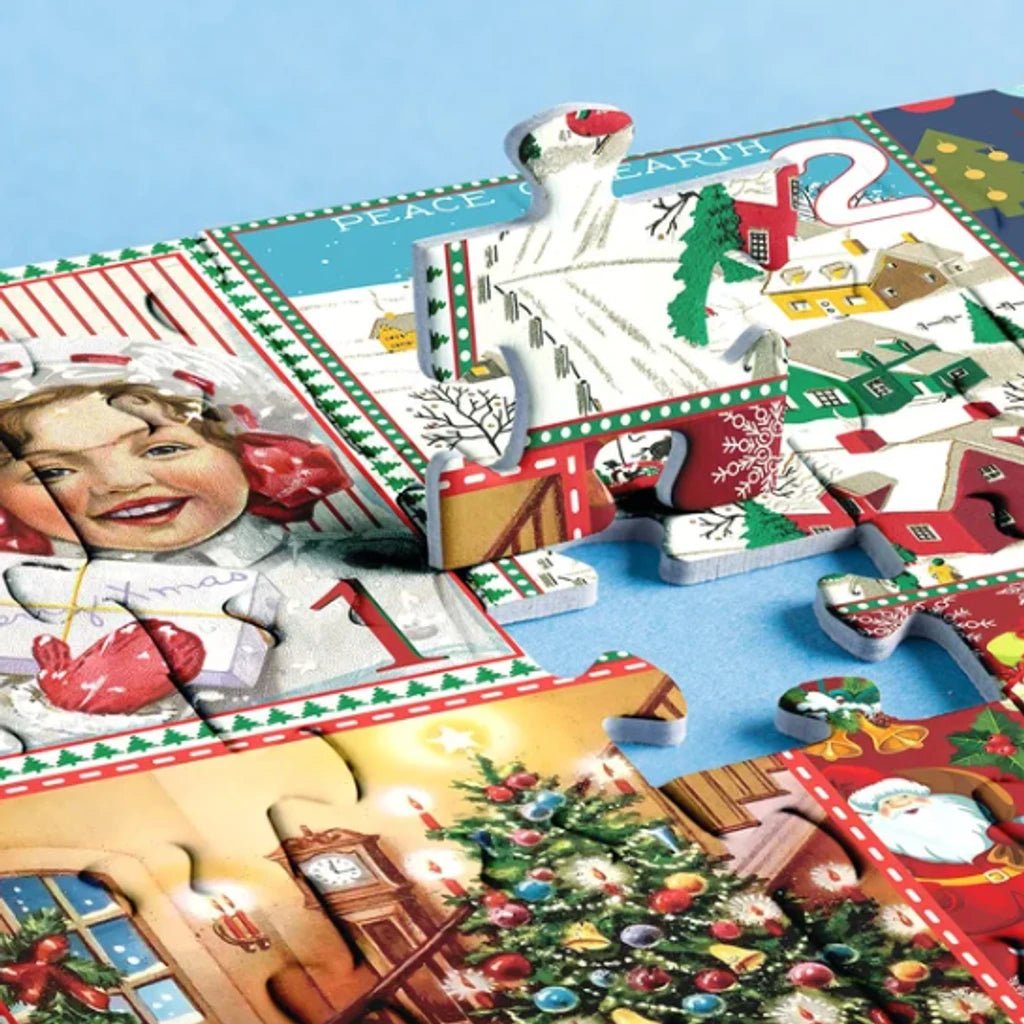 Merry Jigsaw Advent Calendar Puzzle - BH Comfy Cozy