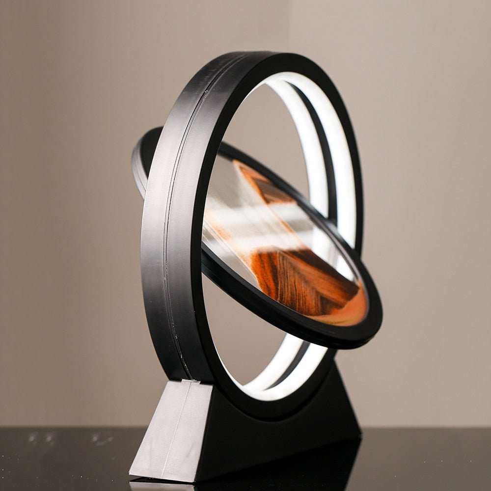 Moving Sand Art Landscape Table Lamp - BH Comfy Cozy