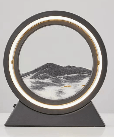 Moving Sand Art Landscape Table Lamp - BH Comfy Cozy