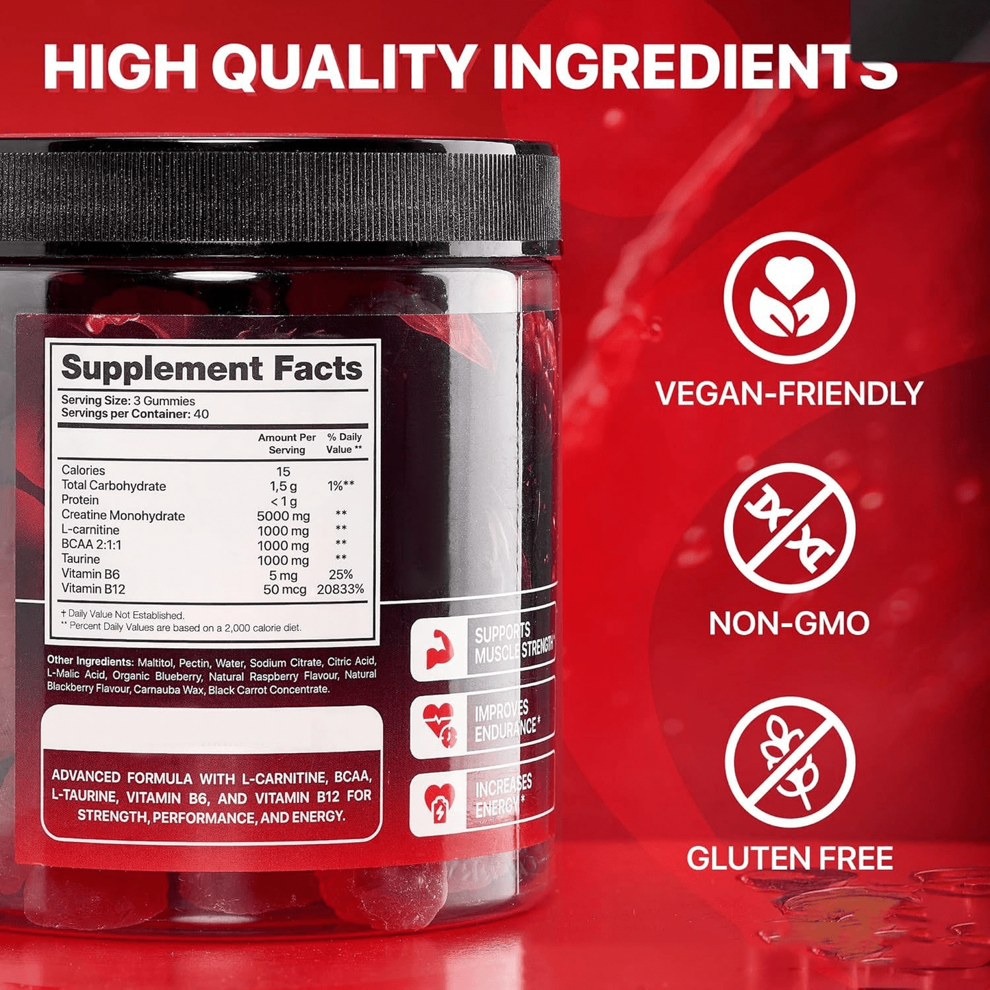 Muscle Boost Gummies - BH Comfy Cozy
