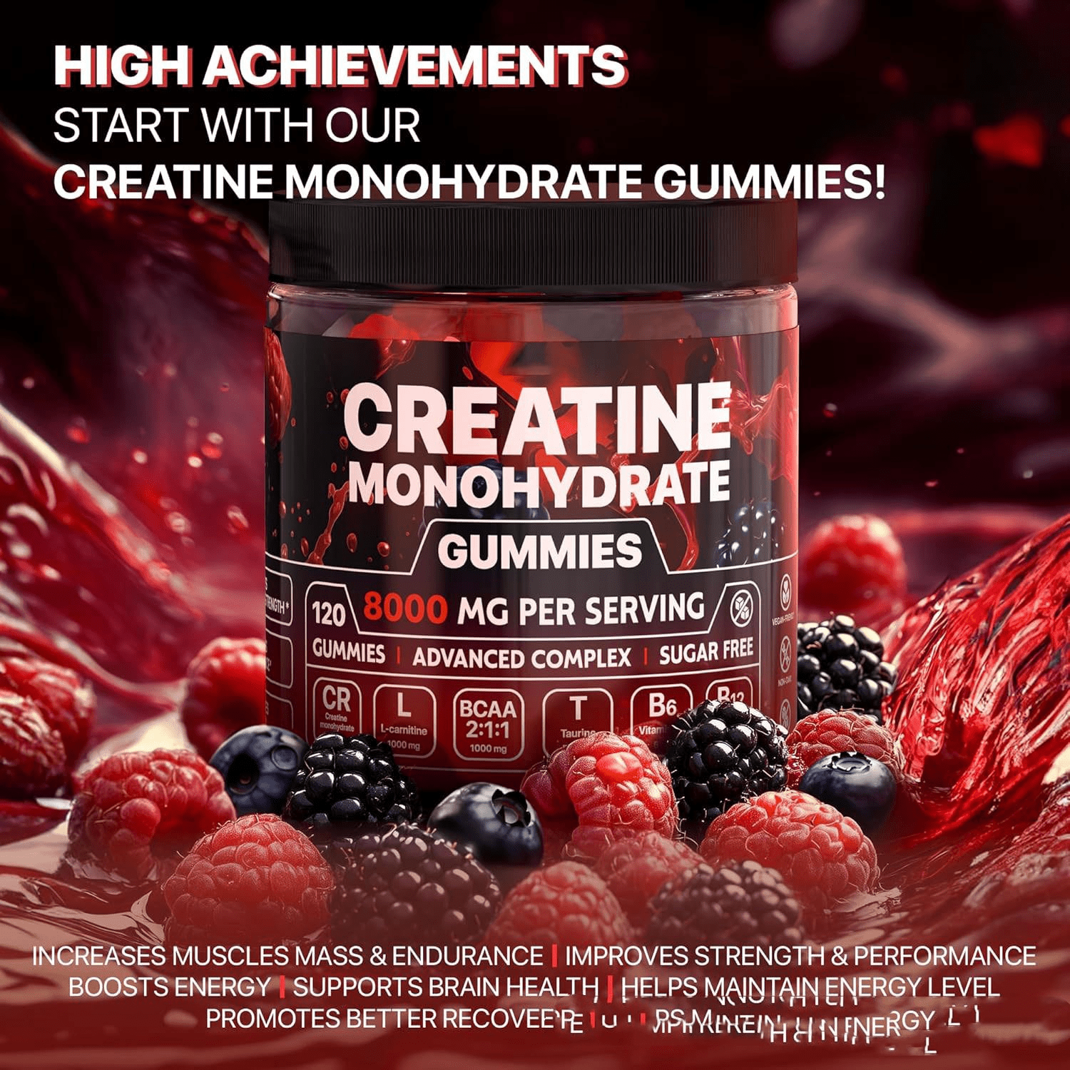 Muscle Boost Gummies - BH Comfy Cozy