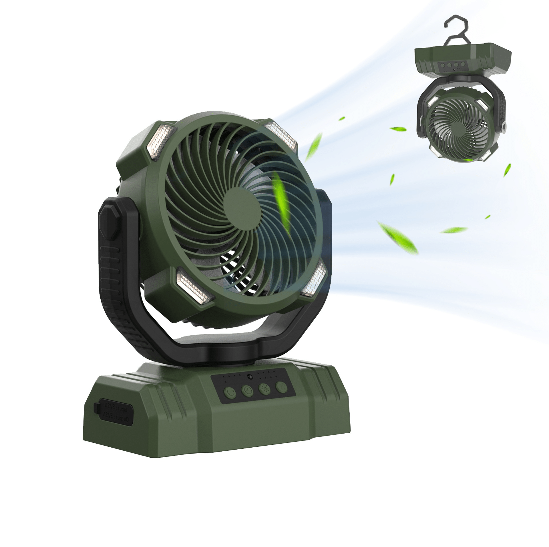 Outdoor Household Power Bank LED Light Camping Fan - BH Comfy Cozy
