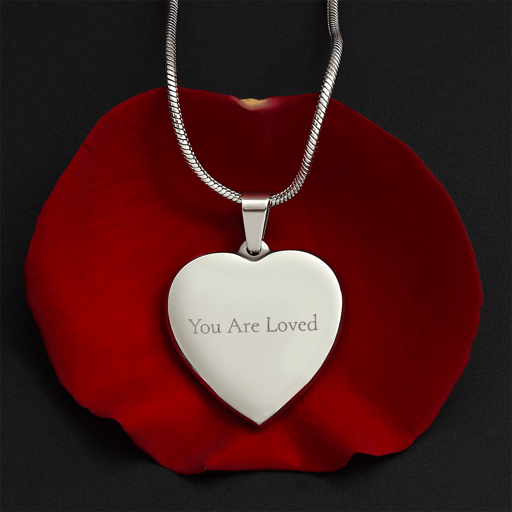 Personalised Heart Necklace | Gift for Her - BH Comfy Cozy