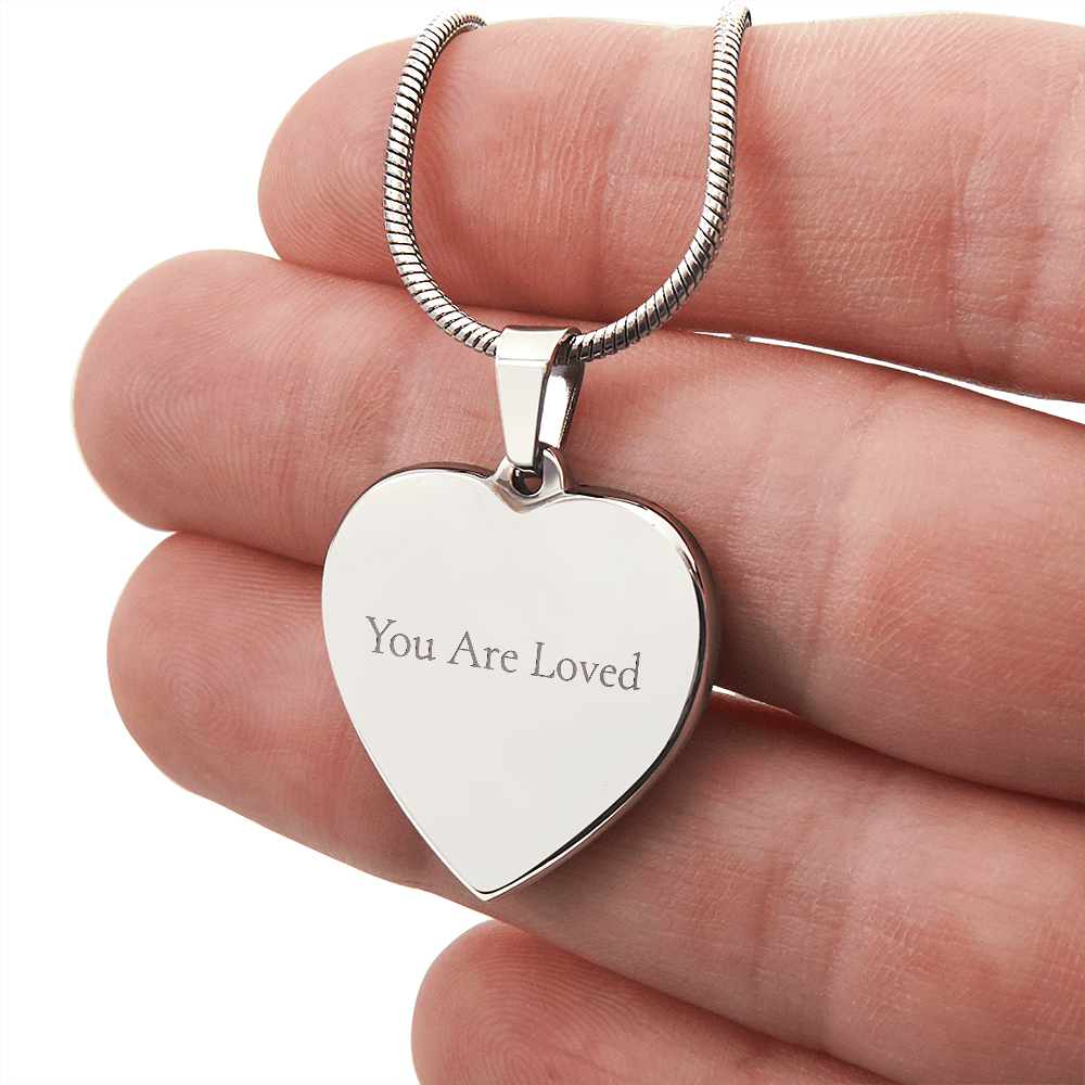 Personalised Heart Necklace | Gift for Her - BH Comfy Cozy