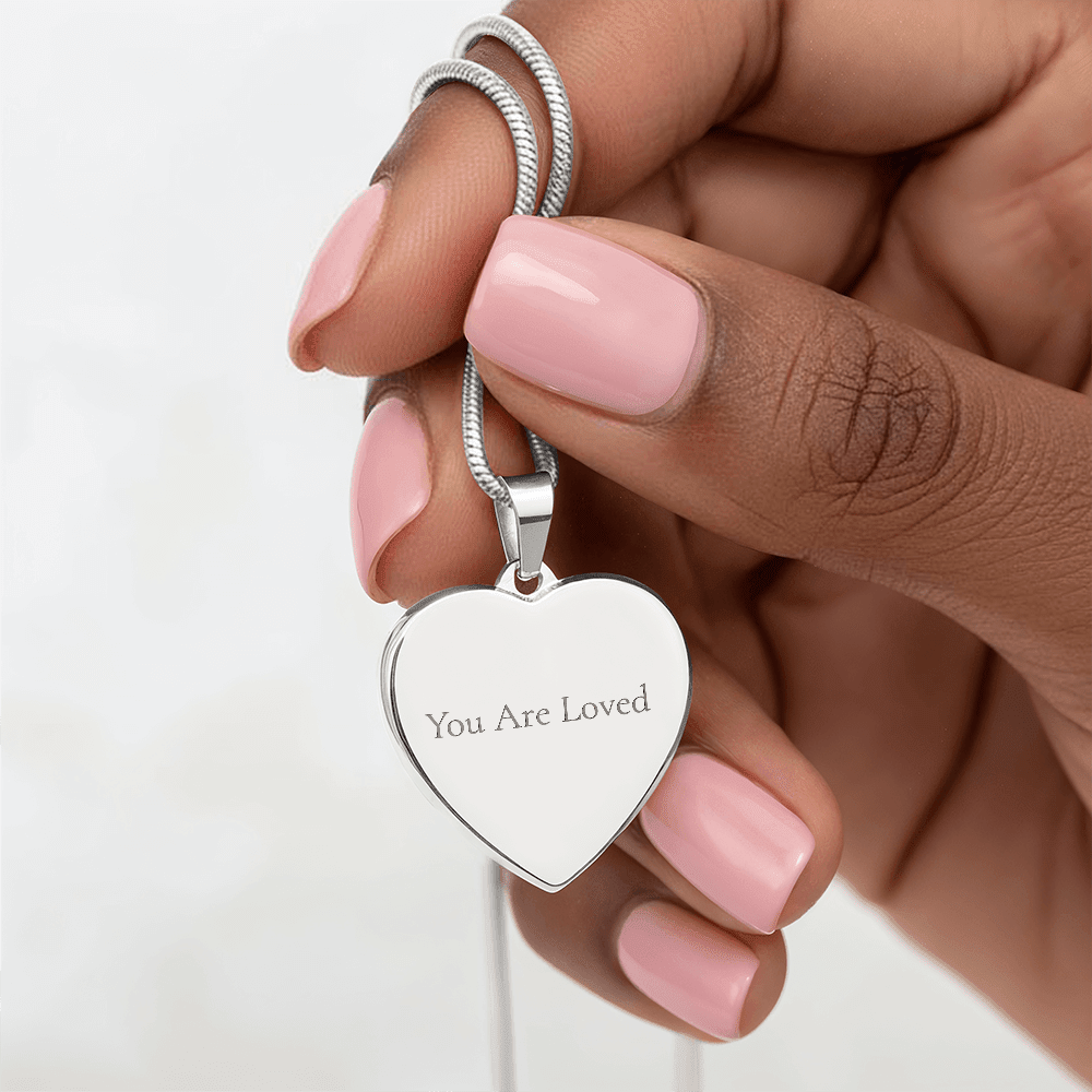 Personalised Heart Necklace | Gift for Her - BH Comfy Cozy