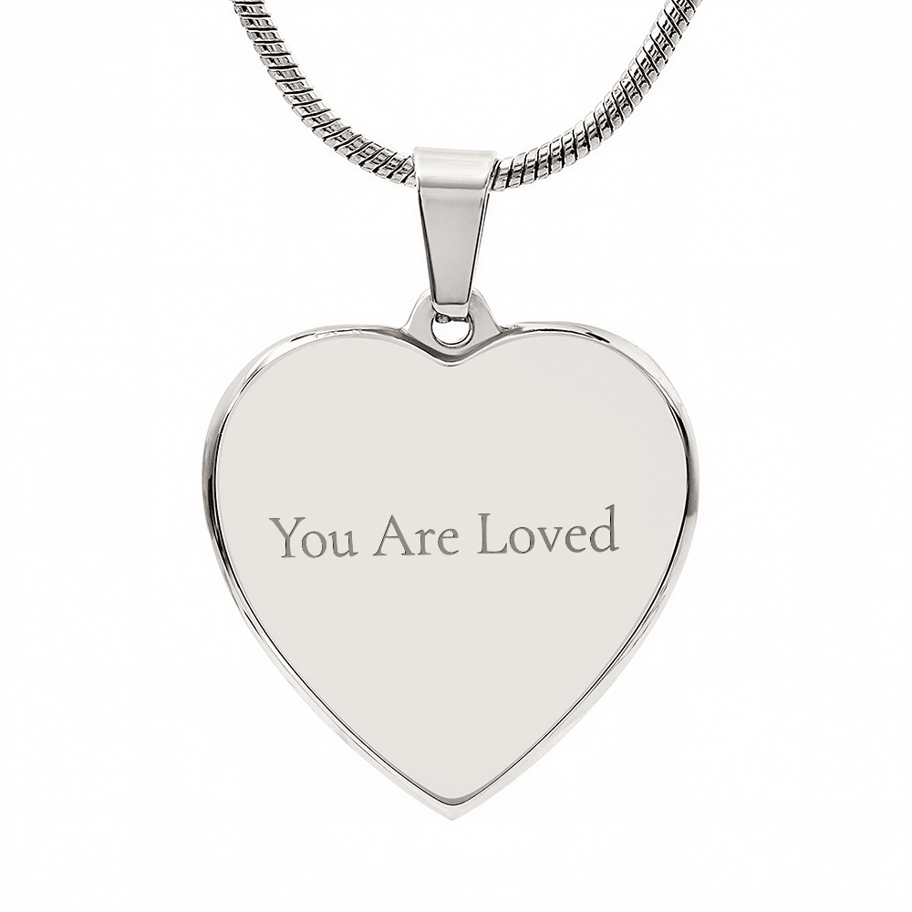 Personalised Heart Necklace | Gift for Her - BH Comfy Cozy
