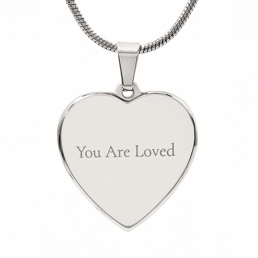 Personalised Heart Necklace | Gift for Her - BH Comfy Cozy