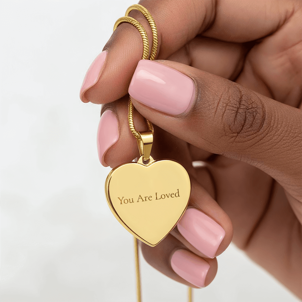 Personalised Heart Necklace | Gift for Her - BH Comfy Cozy