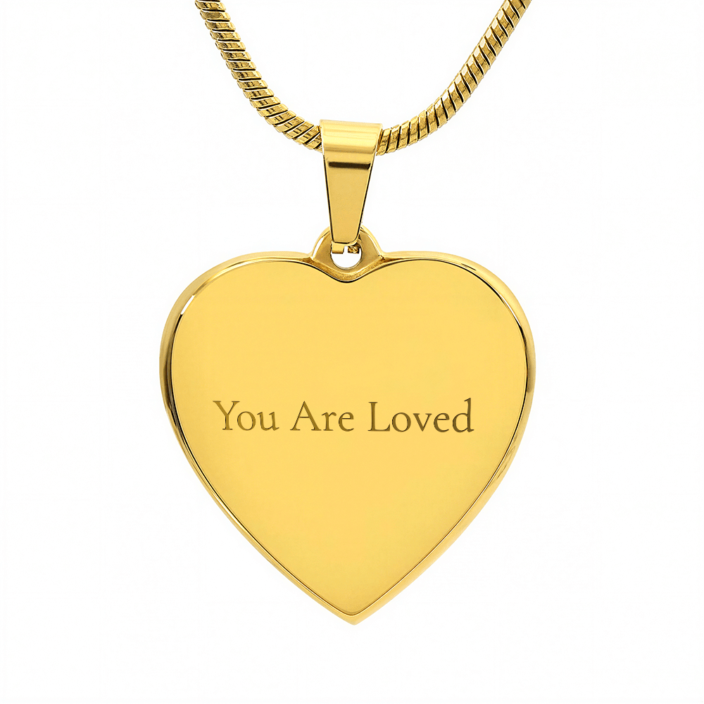 Personalised Heart Necklace | Gift for Her - BH Comfy Cozy