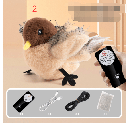 Plush Bird Pet Toy - BH Comfy Cozy