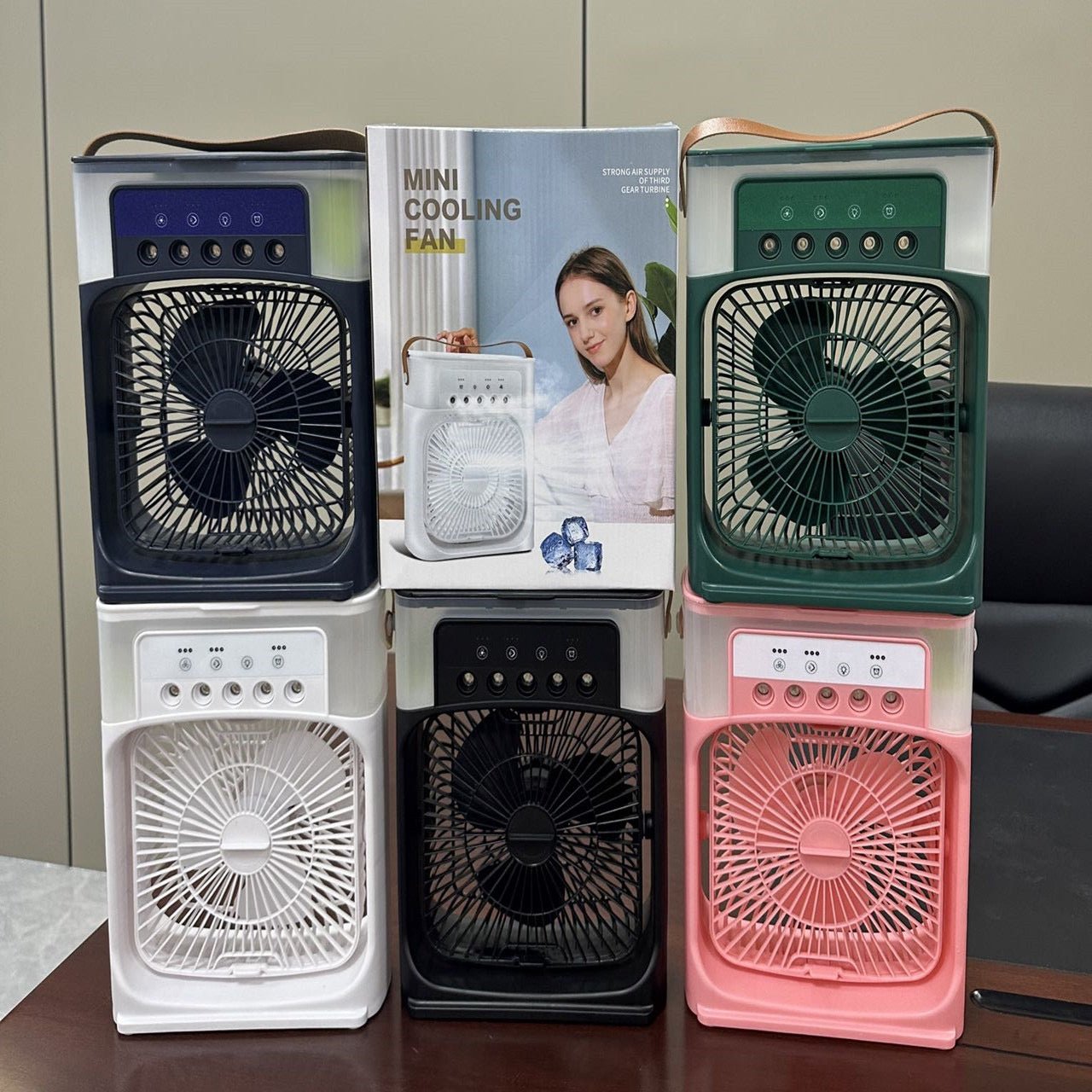 Portable 3-in-1 Air Cooler Fan – Mini AC for Room, Office & Car | Fast Cooling + Humidifier | Ships from USA 🇺🇸 | TikTok & Amazon Hot Seller! - BH Comfy Cozy