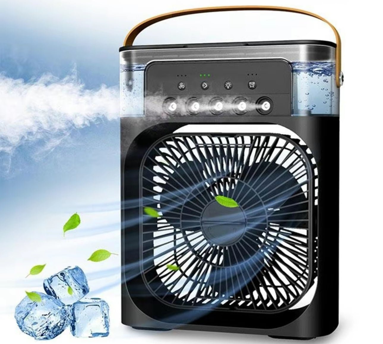 Portable 3-in-1 Air Cooler Fan – Mini AC for Room, Office & Car | Fast Cooling + Humidifier | Ships from USA 🇺🇸 | TikTok & Amazon Hot Seller! - BH Comfy Cozy