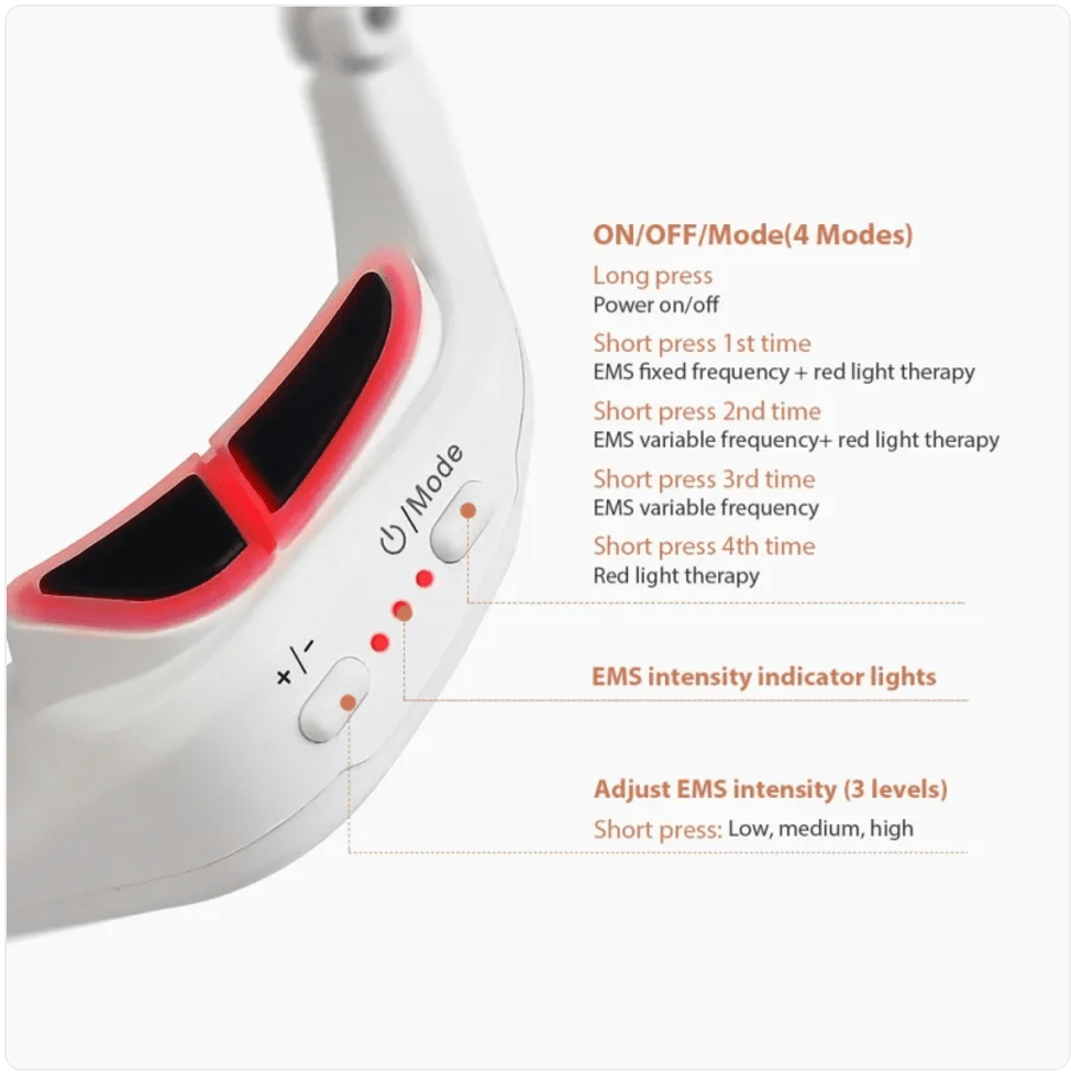 Red Light Eye Massager - BH Comfy Cozy