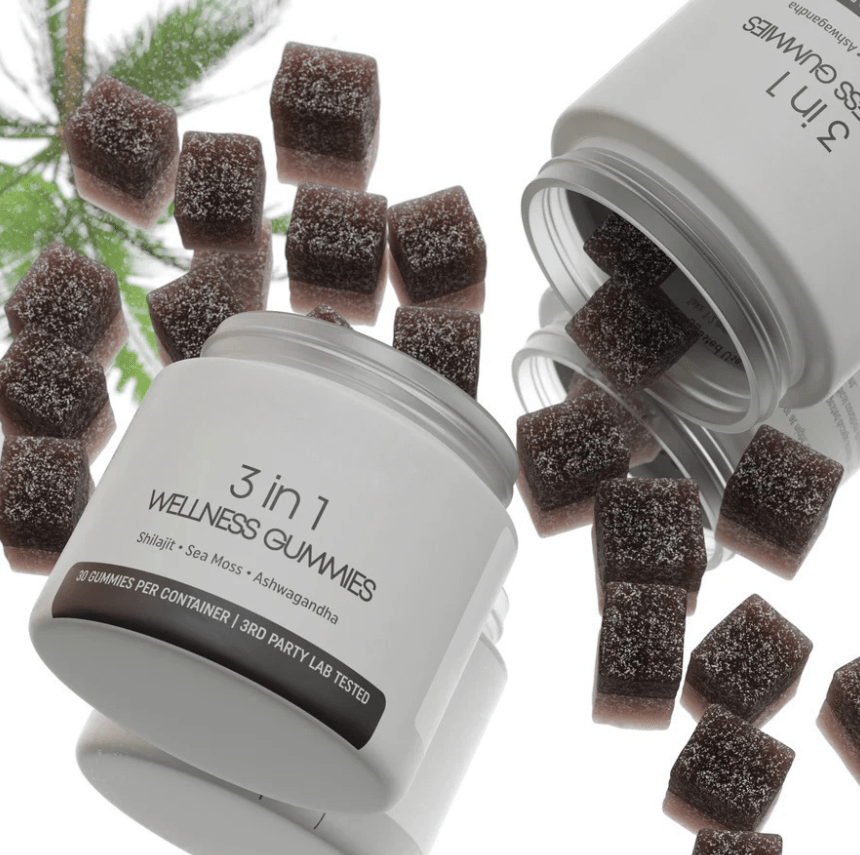 Shilajit 3-in-1 Gummies for Men - BH Comfy Cozy