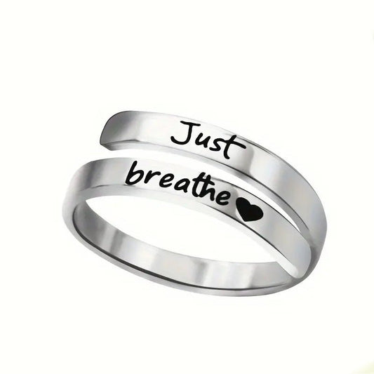 Silver Spiral Heart Ring - BH Comfy Cozy
