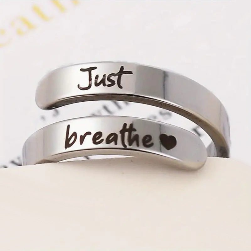 Silver Spiral Heart Ring - BH Comfy Cozy