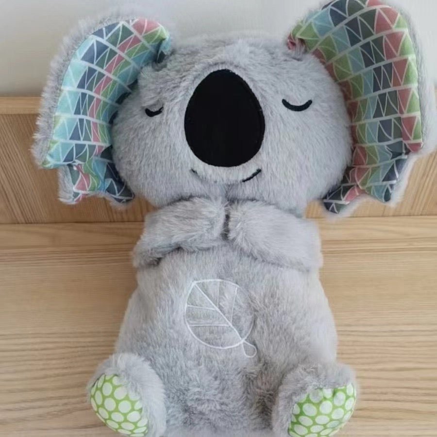 Sound Machine Soothe 'n Snuggle Otter Portable Plush Baby Toy with Sensory Details Music Lights & Rhythmic Breathing Motion - BH Comfy Cozy