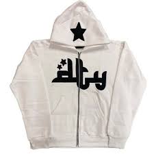 Star Printed Zip Up Hoodies - BH Comfy Cozy