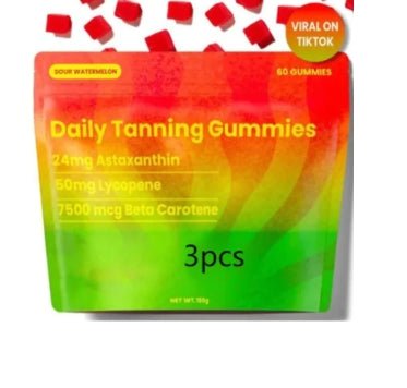 Sun Tanning Soft Gummies (60 Tablets) - BH Comfy Cozy