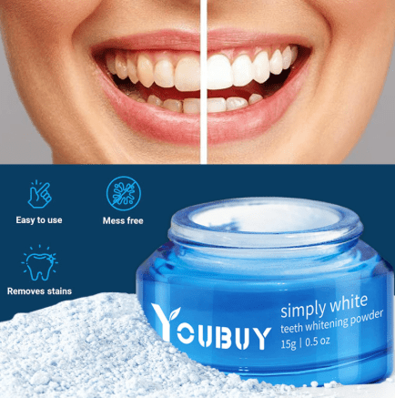 Teeth Whitening Brightening Powder - BH Comfy Cozy