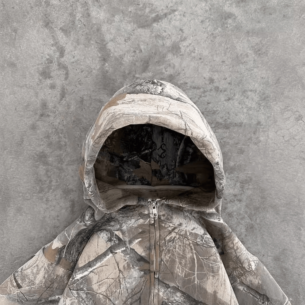 Urban Camo Retro Hoodie - BH Comfy Cozy