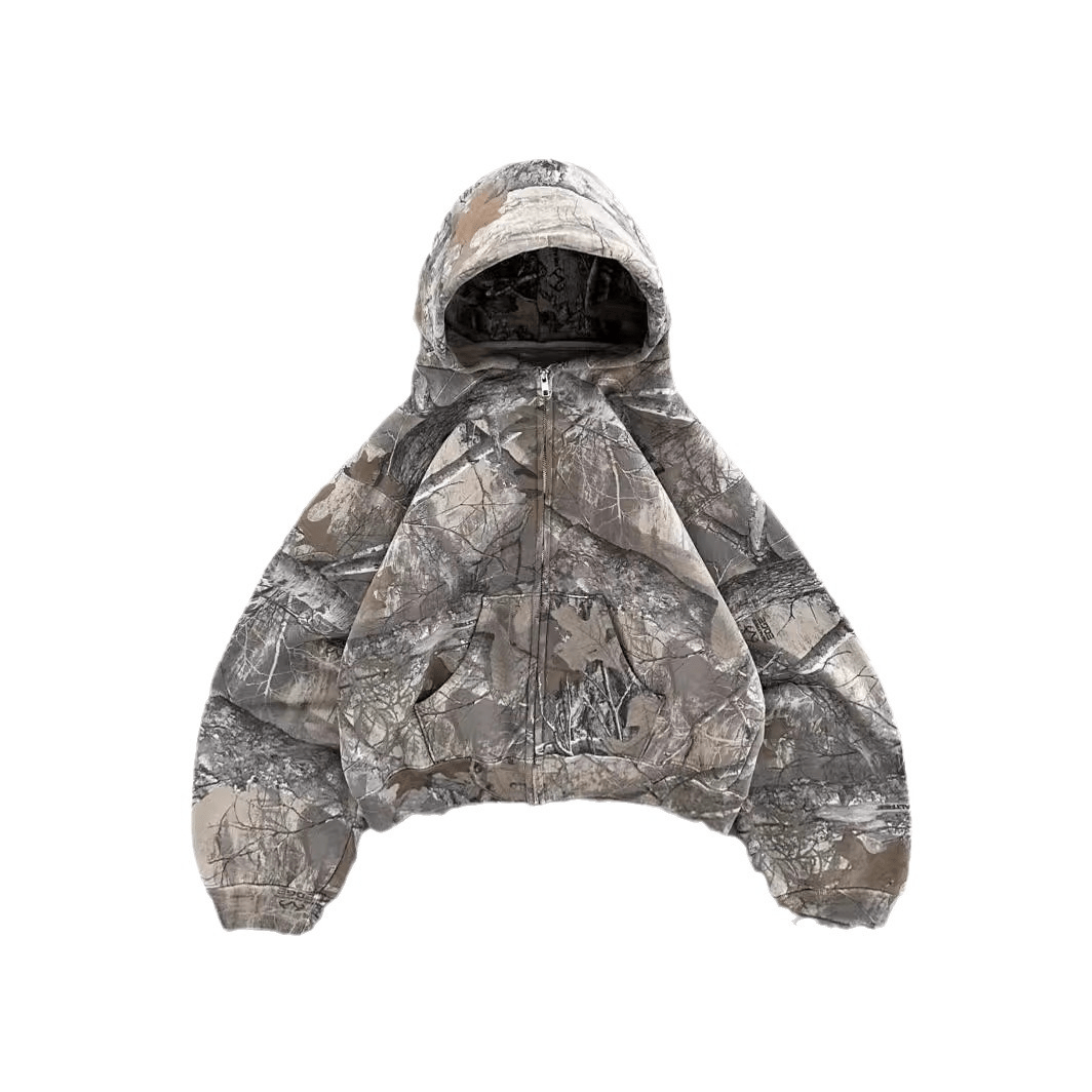 Urban Camo Retro Hoodie - BH Comfy Cozy