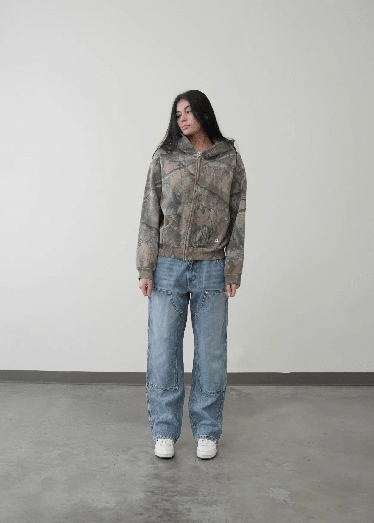Urban Camo Retro Hoodie - BH Comfy Cozy