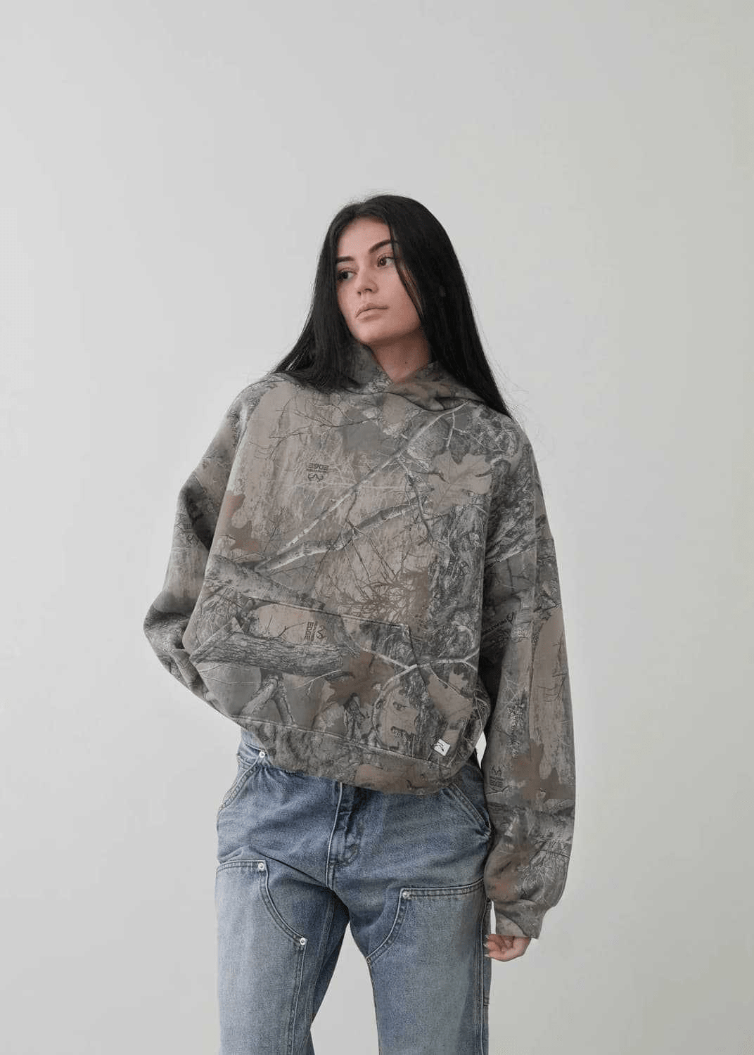 Urban Camo Retro Hoodie - BH Comfy Cozy