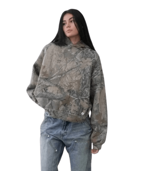 Urban Camo Retro Hoodie - BH Comfy Cozy
