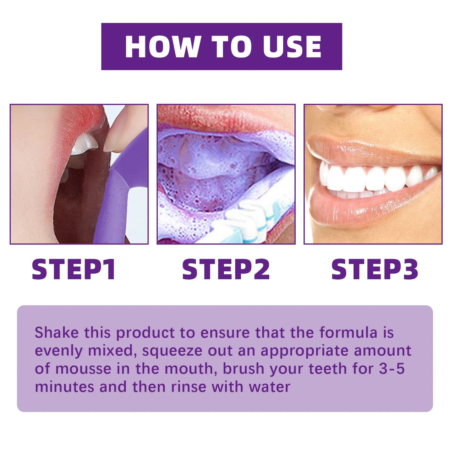 V34 Tooth Cleaning Mousse - BH Comfy Cozy